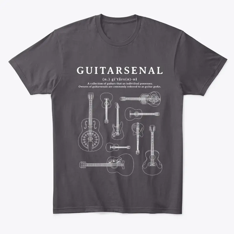 Guitarsenal Shirt #2 by Tony Polecastro