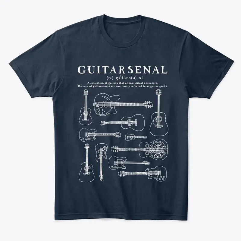 Guitarsenal Shirt by Tony Polecastro