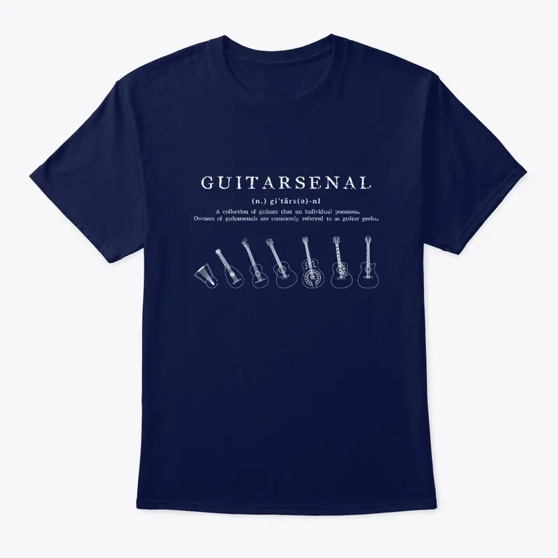 Guitarsenal Shirt #4 by Tony Polecastro