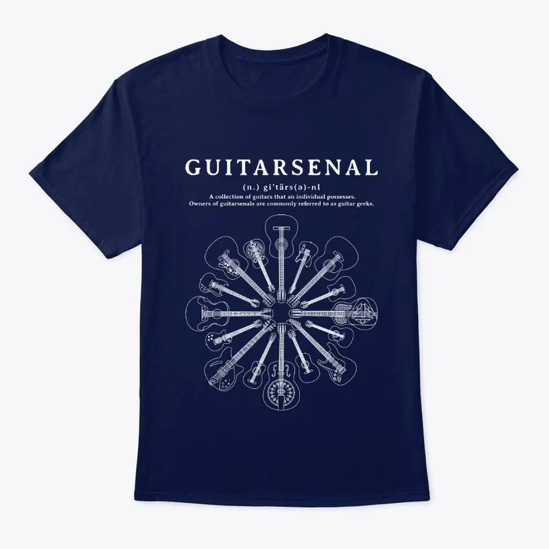 Guitarsenal Shirt #3 by Tony Polecastro