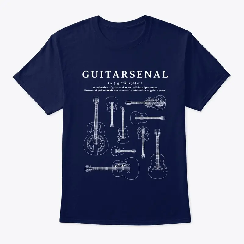 Guitarsenal Shirt #2 by Tony Polecastro