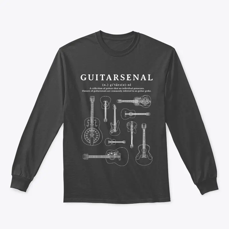 Guitarsenal Shirt #2 by Tony Polecastro