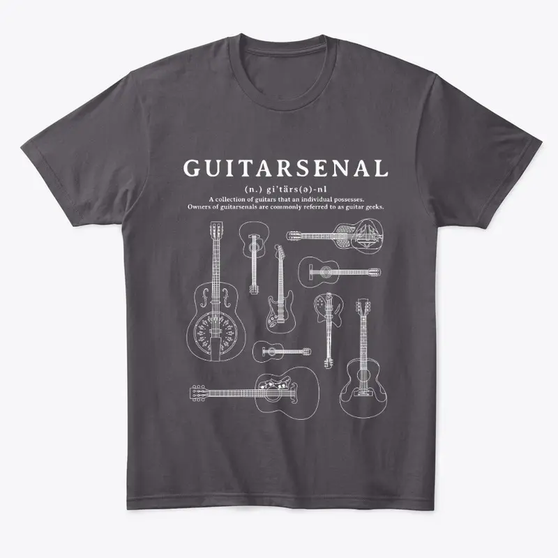 Guitarsenal Shirt #2 by Tony Polecastro