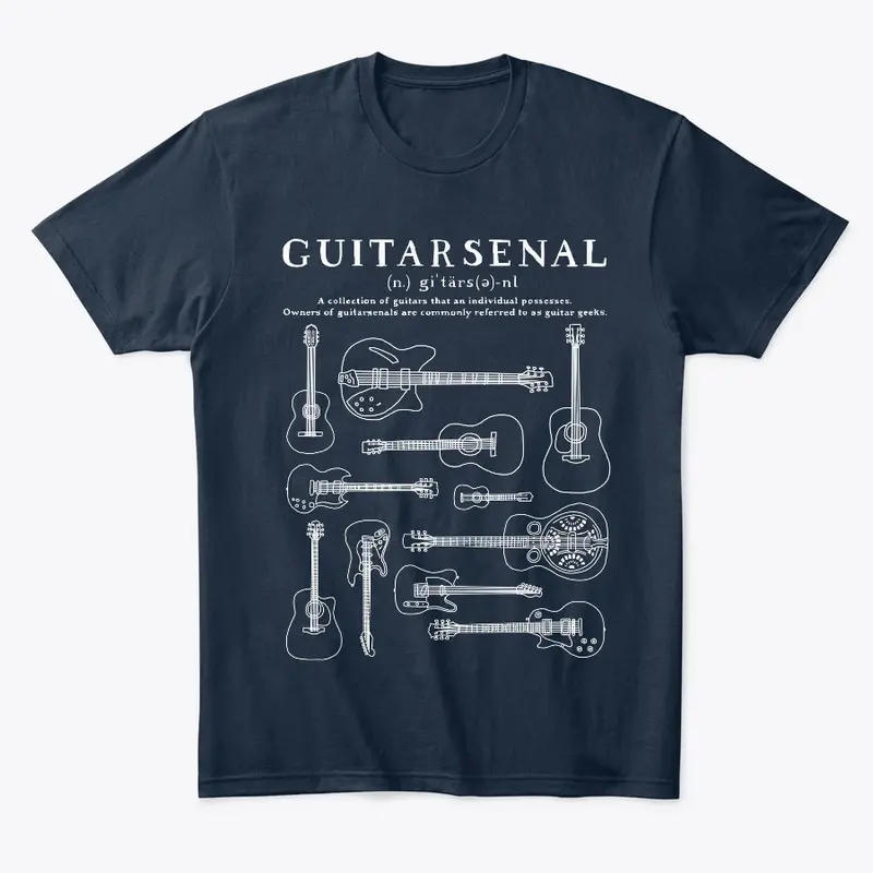 Guitarsenal Shirt by Tony Polecastro