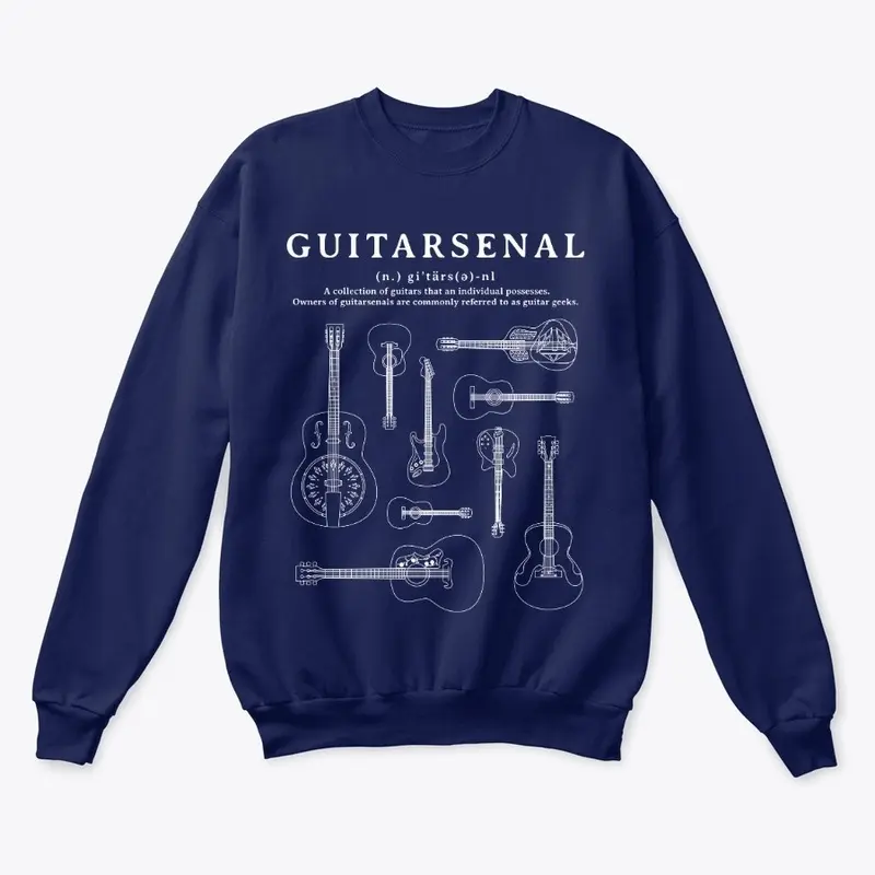 Guitarsenal Shirt #2 by Tony Polecastro