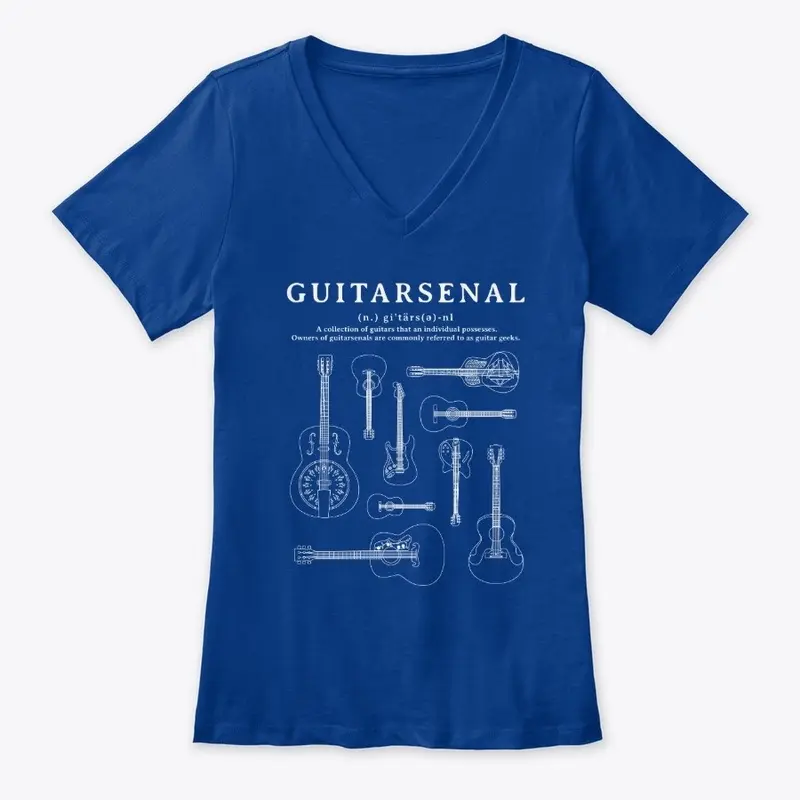 Guitarsenal Shirt #2 by Tony Polecastro