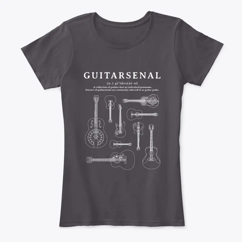 Guitarsenal Shirt #2 by Tony Polecastro