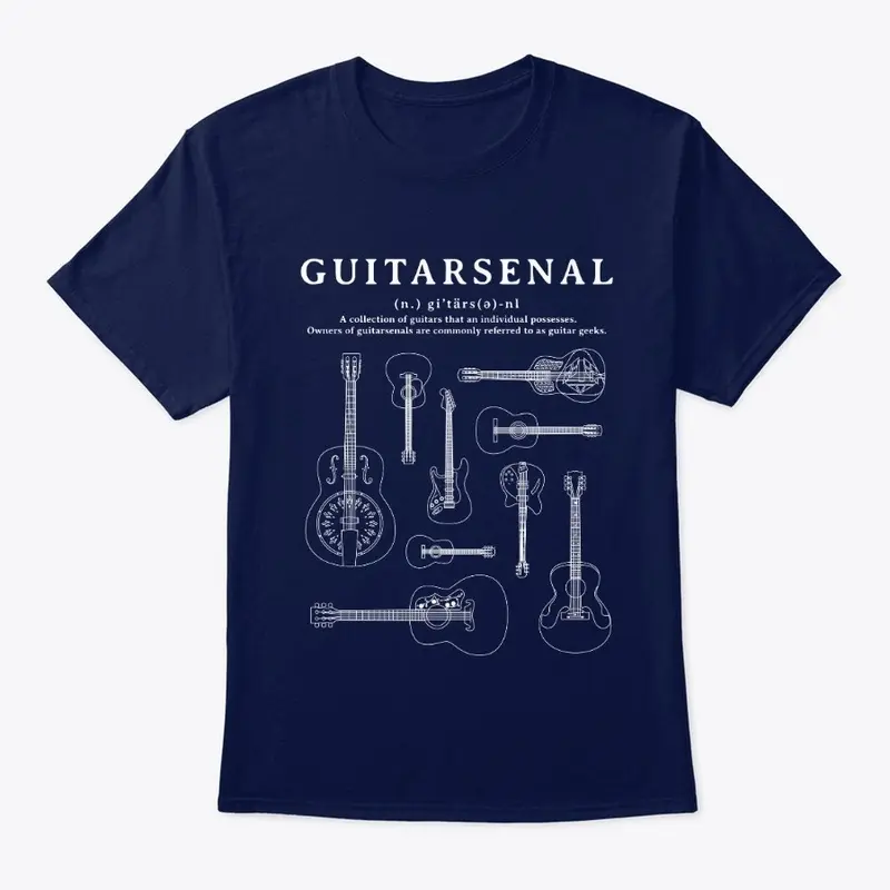 Guitarsenal Shirt #2 by Tony Polecastro