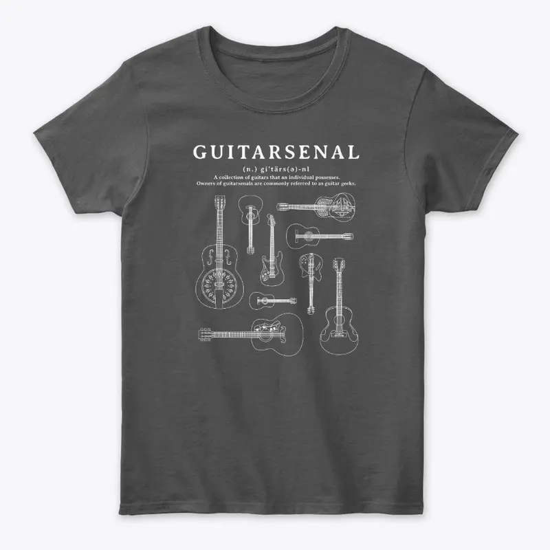 Guitarsenal Shirt #2 by Tony Polecastro